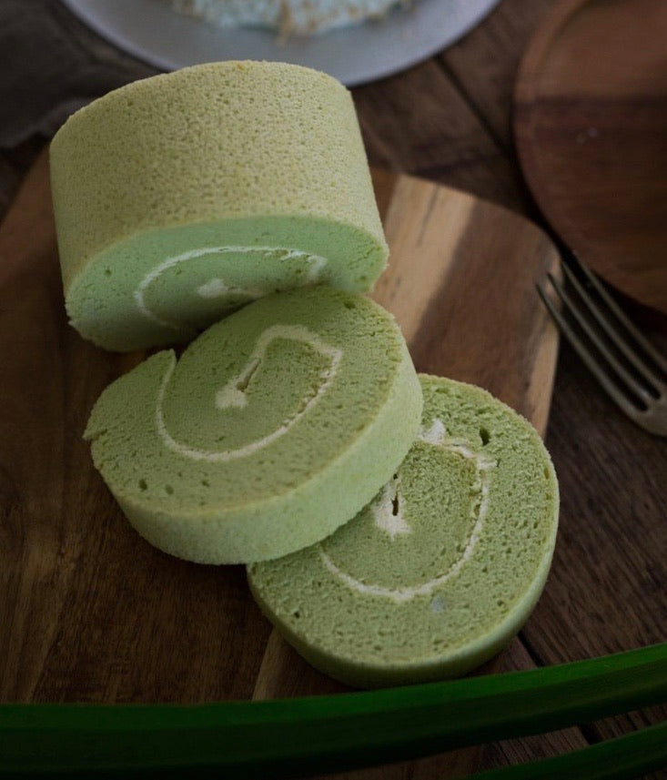 Pandan Swiss Roll (Single Pack)